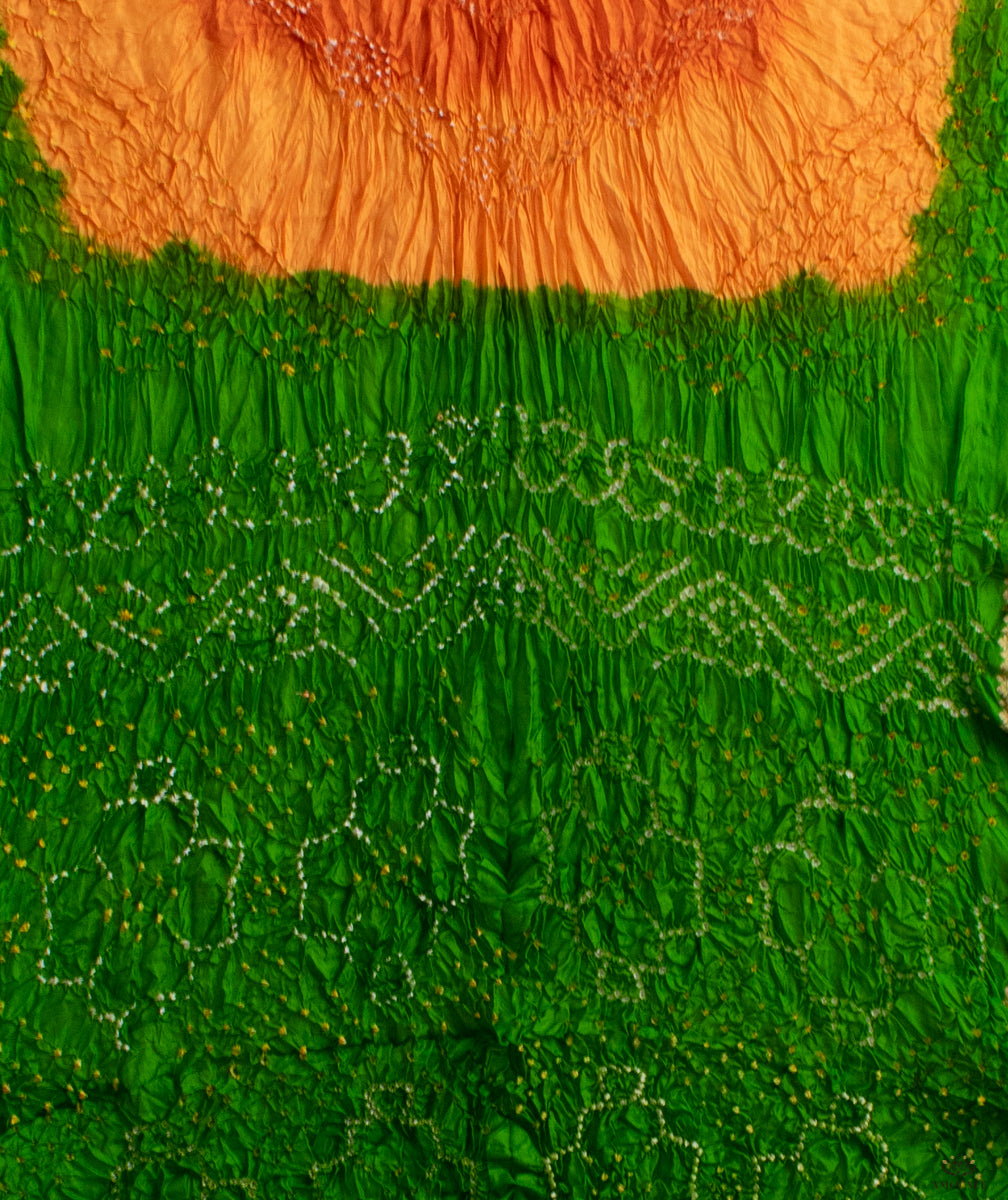 Bandhani Silk Saree