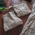 Retro Feels Brown Babe Cotton Suit Set (3 Piece)