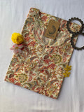 Cream Bagiyaan Cotton Kurta